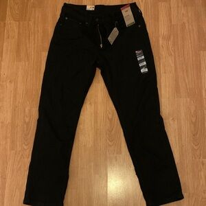 Levi's Men's Classic Black Straight Jeans